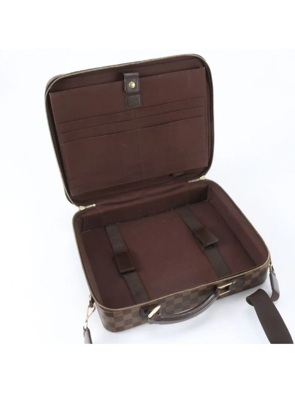 Louis Vuitton Damier Porte Ordina Tour Savana 2-Way Business Bag Crossbody